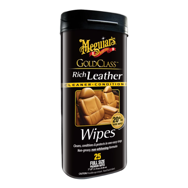 Cold Glass Rich Leather Wipes �������� � ���� ��� ����� �� ������� ������� ������ Meguiars
