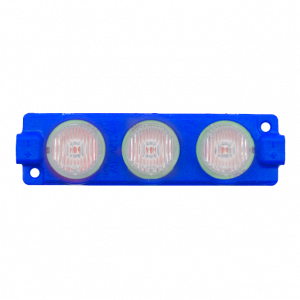 Светодиодный модуль 3LED СИНИЙ 12v
