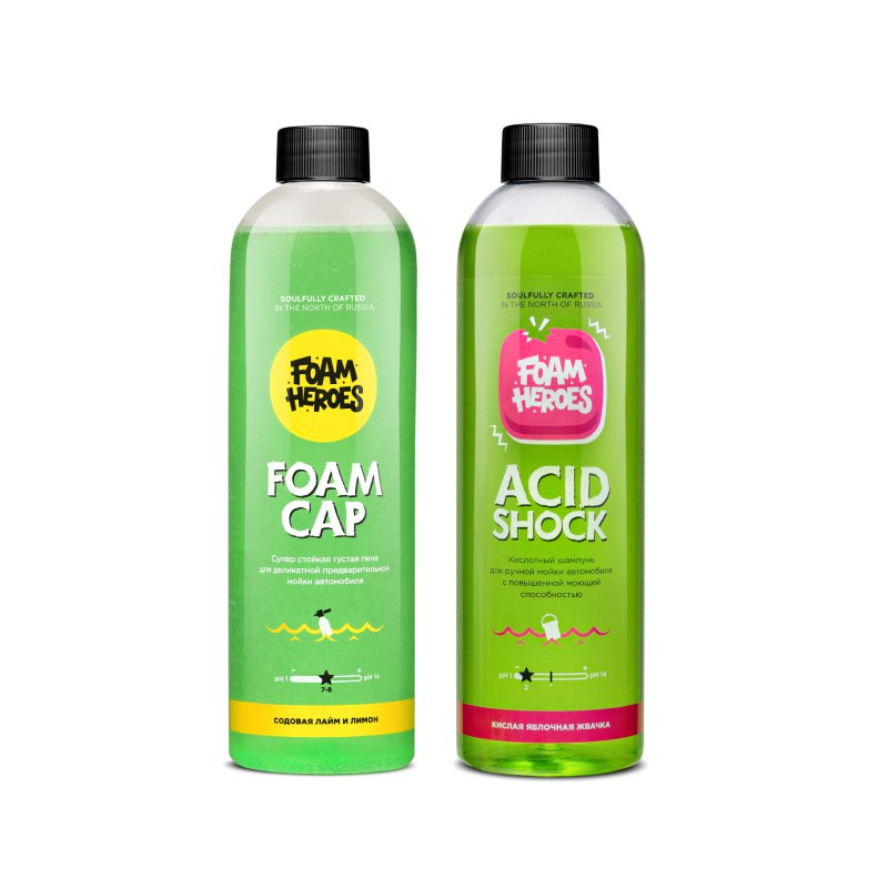 Foam Cap Sprite ���� ��� ��������������� �����, 500�� + Acid Shock ��������� ������� ��� ������ �����, 500�� Foam Heroes