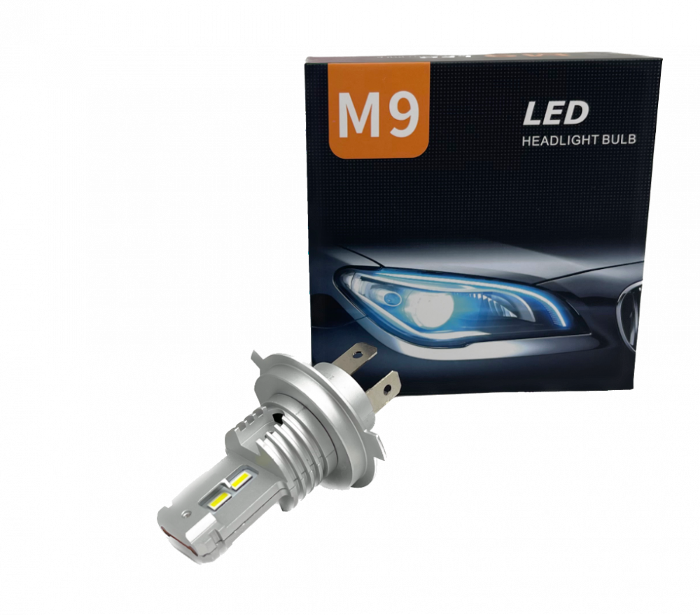 LED ����� M9 LM-3600�-15W 6000� H4 (������ H4)