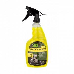 Yellow Degreaser Удалитель тормозной пыли и жирных пятен с покрышек 3D, 710мл
