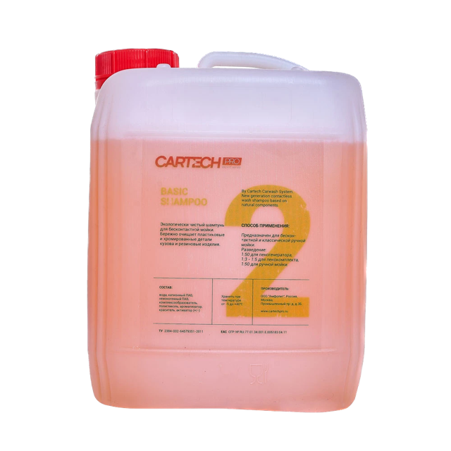 ���������� ��� ������������� ����� Basic Shampoo CarTech Pro, 5��