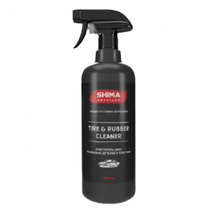 Tire and Rubber Cleaner Очиститель шин, резины и пластика Shima Detailer, 1л