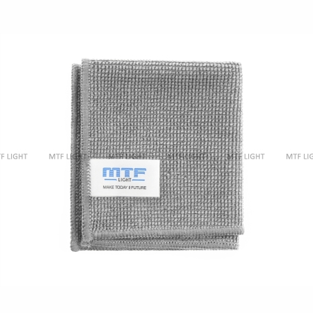 Салфетка MTF LIGHT из микрофибры для протирания стекол 18x20см, серая, шт.