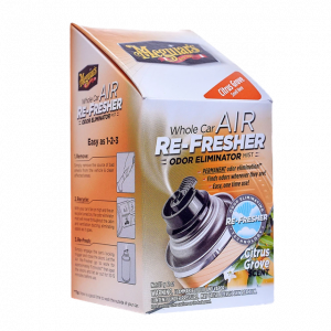 Air Refresher Citrus Grove Нейтрализатор запаха в салоне автомобиля Цитрусовая роща Meguiars, 74мл