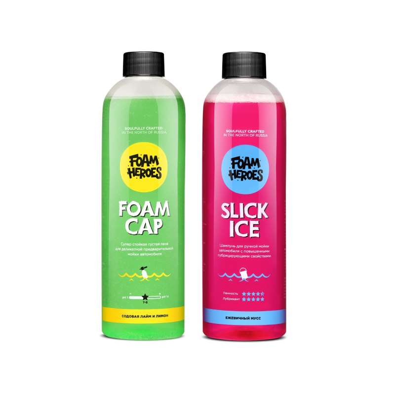 Foam Cap Sprite ���� ��� ��������������� �����, 500�� + Slick Ice Berry ������� ��� ������ �����, 500�� Foam Heroes