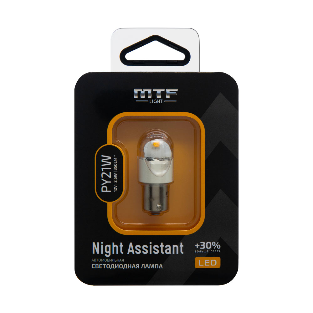 ������������ ��������� MTF Light ����� Night Assistant 12�, PY21W, ��������