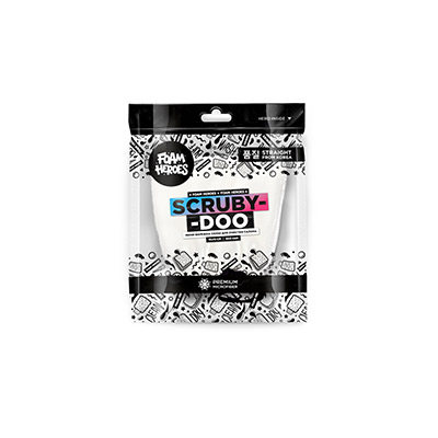 Scruby-Doo мини-варежка скраб из микрофибры для очистки салона 15х15см Foam Heroes, 900г/м2