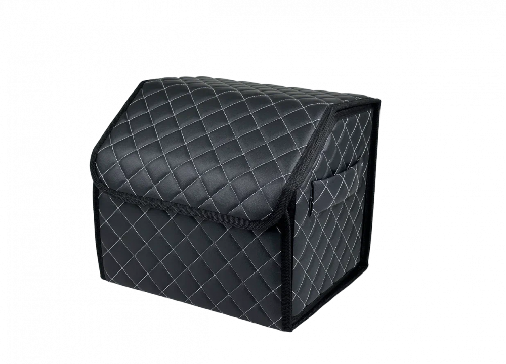 Органайзер в багажник 35x30x30 см, Цвета: Черный+Белый