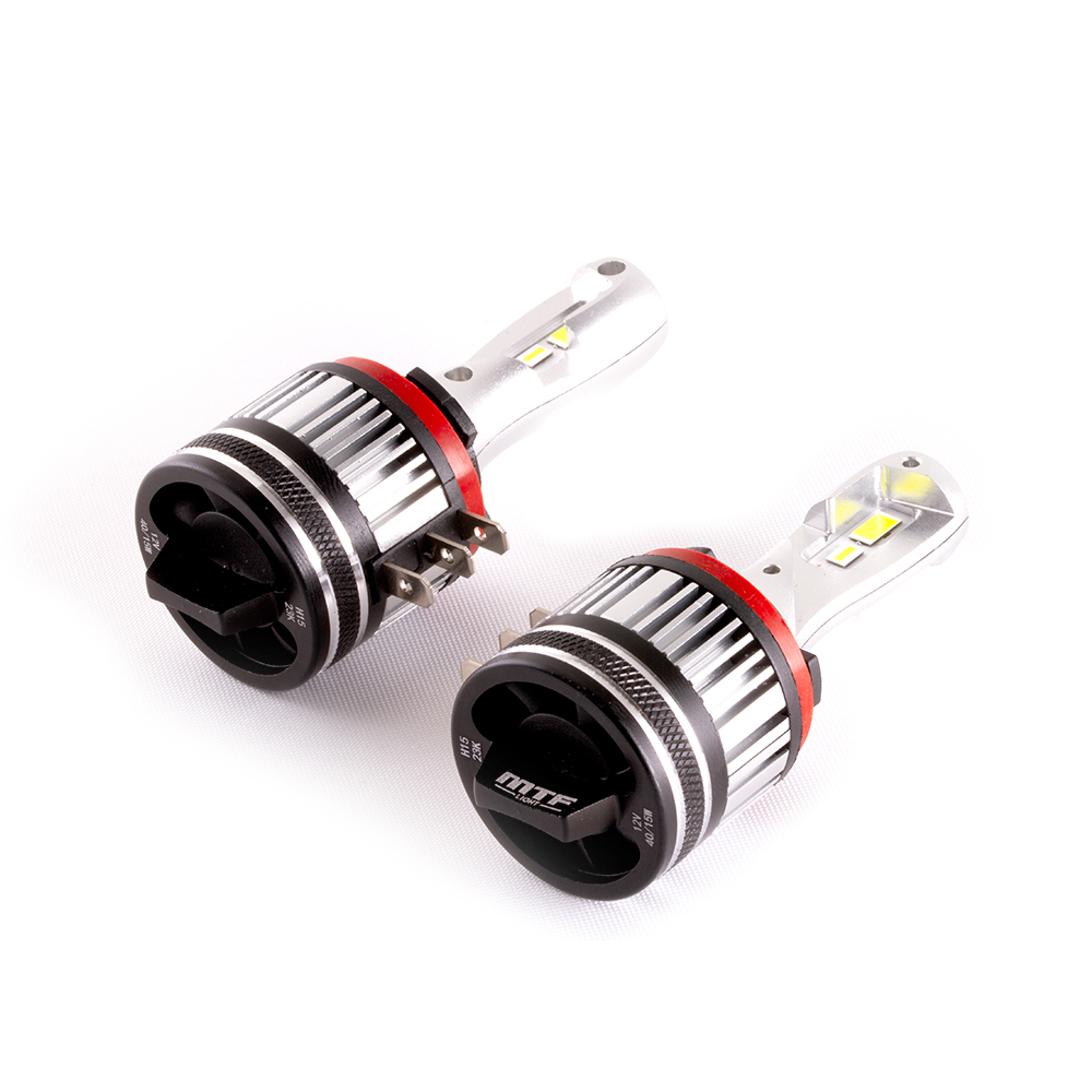 Светодиодные лампы MTF Light, серия CYBER LIGHT, H15, 12V, 40W15W, 4000lm, 5500K, кулер, комплект Светодиодные лампы MTF Light, серия CYBER LIGHT, H15, 12V, 40W15W, 4000lm, 5500K, кулер, комплект