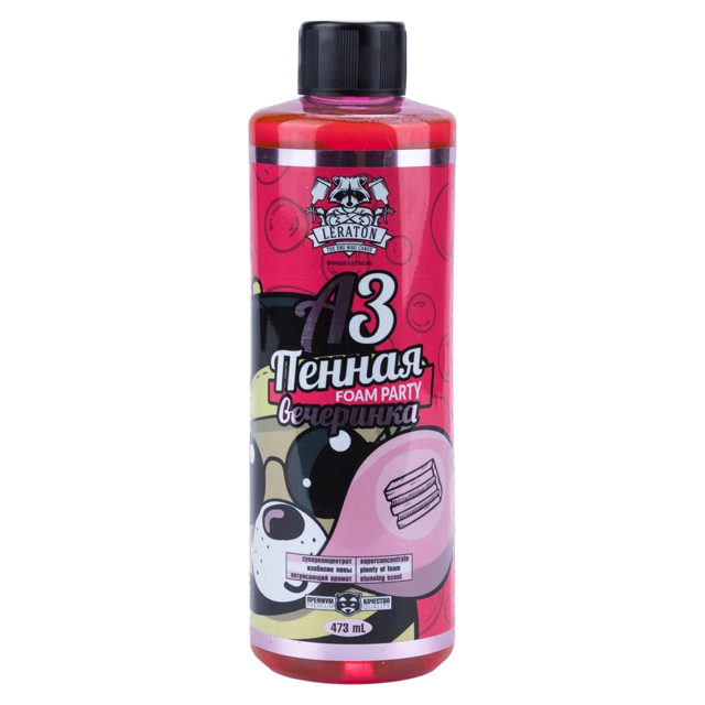 A3 ������� ��� ������ ����� ������ ��������� Foam Party Bubble Gum LERATON, 473��