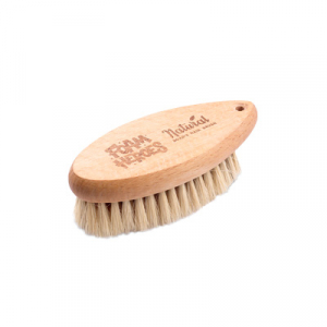 Foam Heroes Natural Boar's Hair Brush щетка для очистки кожи, 13.4x5.9см