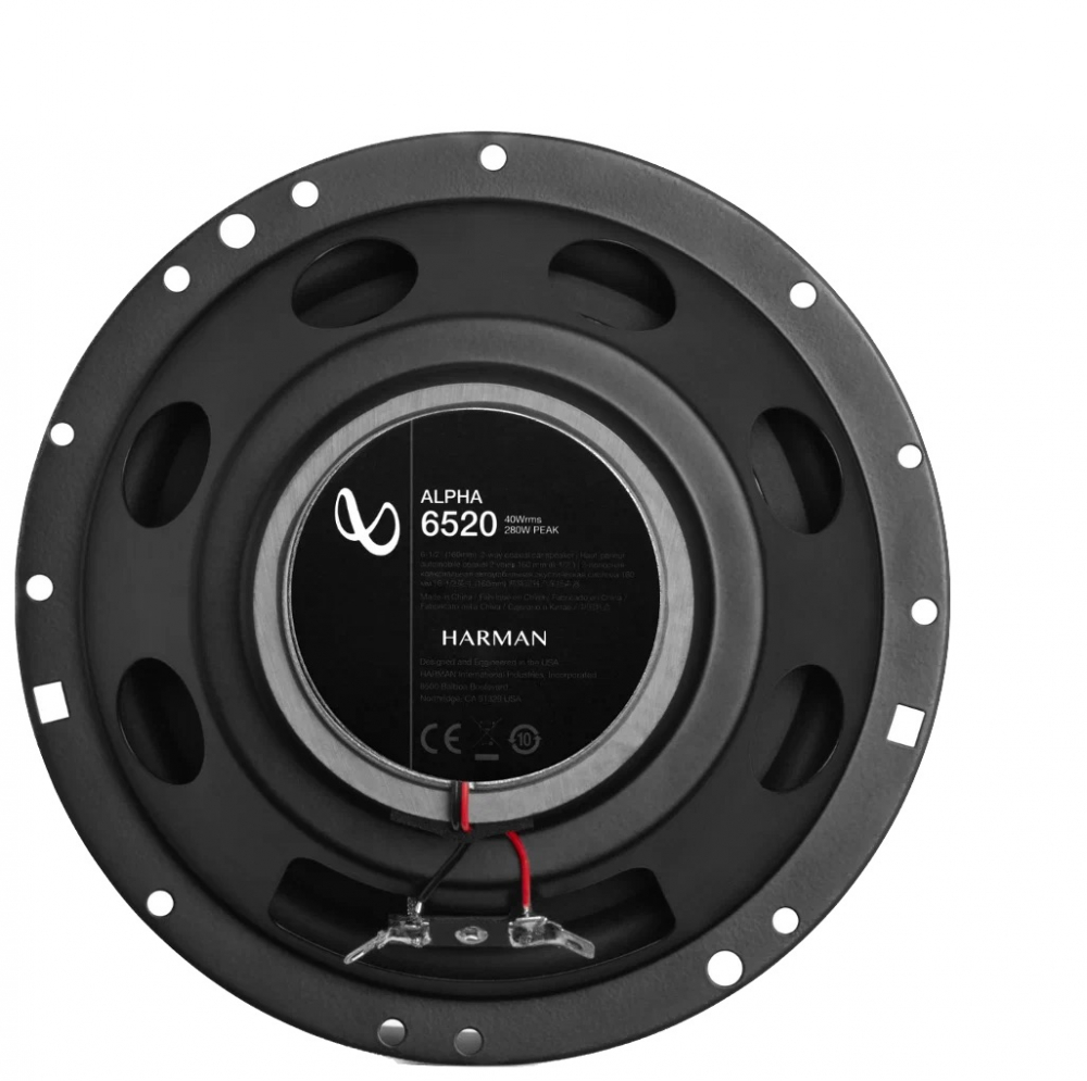 Коаксиальная акустика INFINITY Alpha 6520 Коаксиальная акустика INFINITY Alpha 6520
