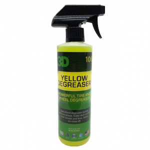 Yellow Degreaser Удалитель тормозной пыли и жирных пятен с покрышек 3D, 473мл
