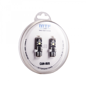 ������������ ����� MTF Light ����� CAN-BUS, W5W/T10, 12�, 5000�, 2��.