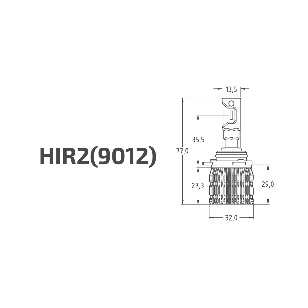 Светодиодные лампы MTF Light серия ACTIVE NIGHT, HIR2(9012), 18W, 1750lm, 6000K, комплект. Арт.: LANH2K6 Светодиодные лампы MTF Light серия ACTIVE NIGHT, HIR2(9012), 18W, 1750lm, 6000K, комплект. Арт.: LANH2K6