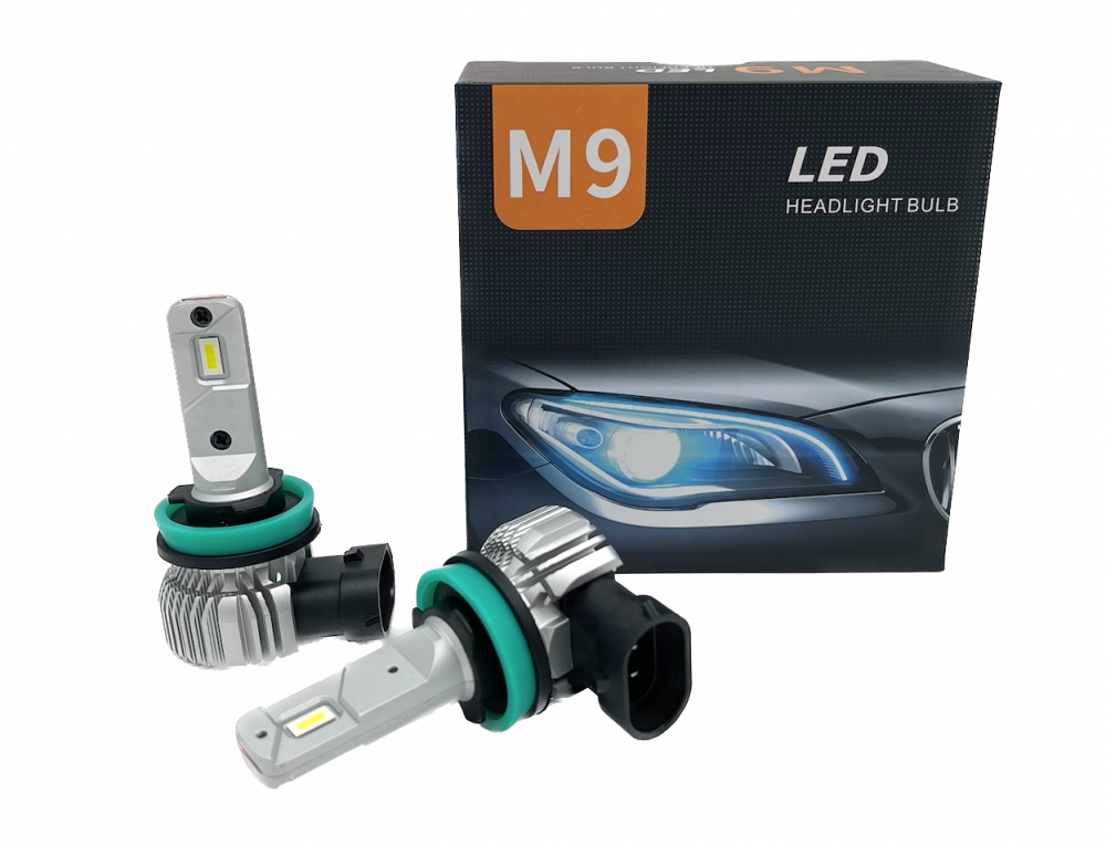 LED лампы M9 LM-3600К-15W 6000К H11 (цоколь H11)