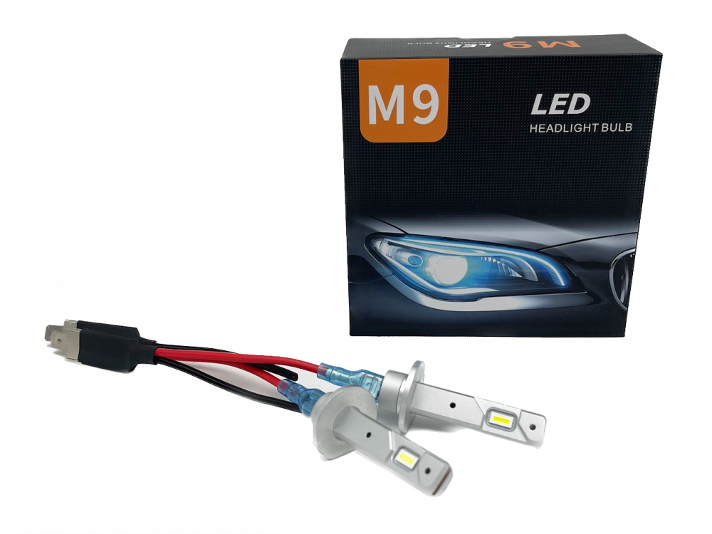LED лампы M9 LM-3600К-15W 6000К H1 (цоколь H1)