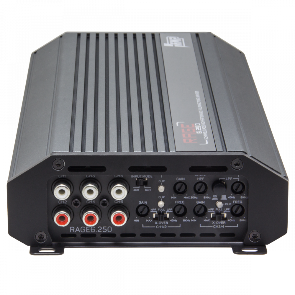Усилитель 6 канальный AMP RAGE 6.250 Усилитель 6 канальный AMP RAGE 6.250