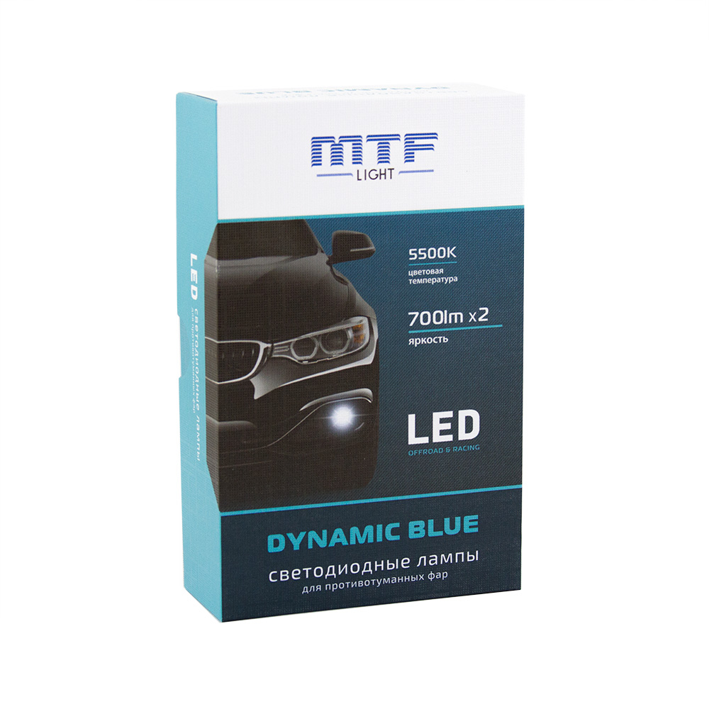 ������������ ��������� MTF Light, ����� DYNAMIC BLUE LED HB4, 5500K, ���-��.