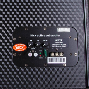 Активный сабвуфер KICX AP300BPA Активный сабвуфер KICX AP300BPA