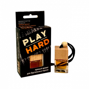 Play Hard Ароматизатор подвесной стеклянный Пряный аромат для брутальных персон Air Space, 8мл