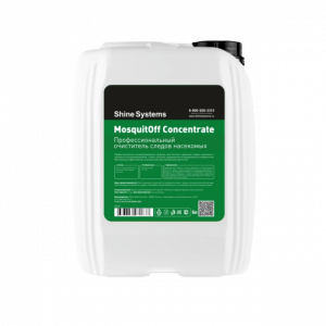 MosquitOFF Concentrate Концентрированный очиститель следов насекомых Shine Systems, 5л