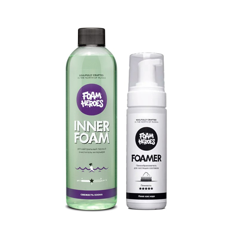 Inner Foam pH-����������� ������ ��� ��������� ������, 500�� + ����������������, 165�� Foam Heroes